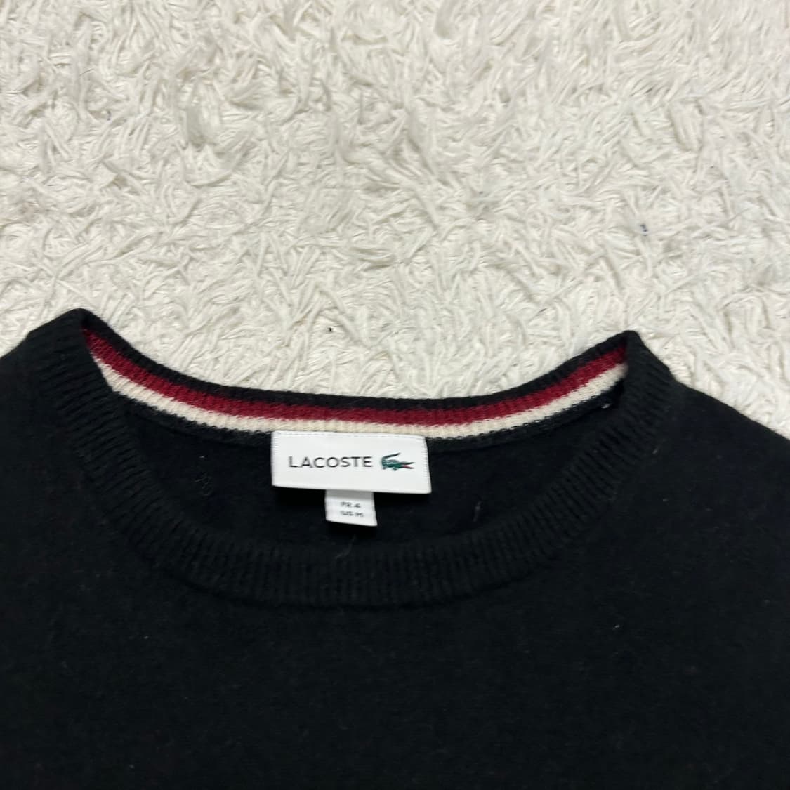 Lacoste Black Wool Knit 상품이미지6