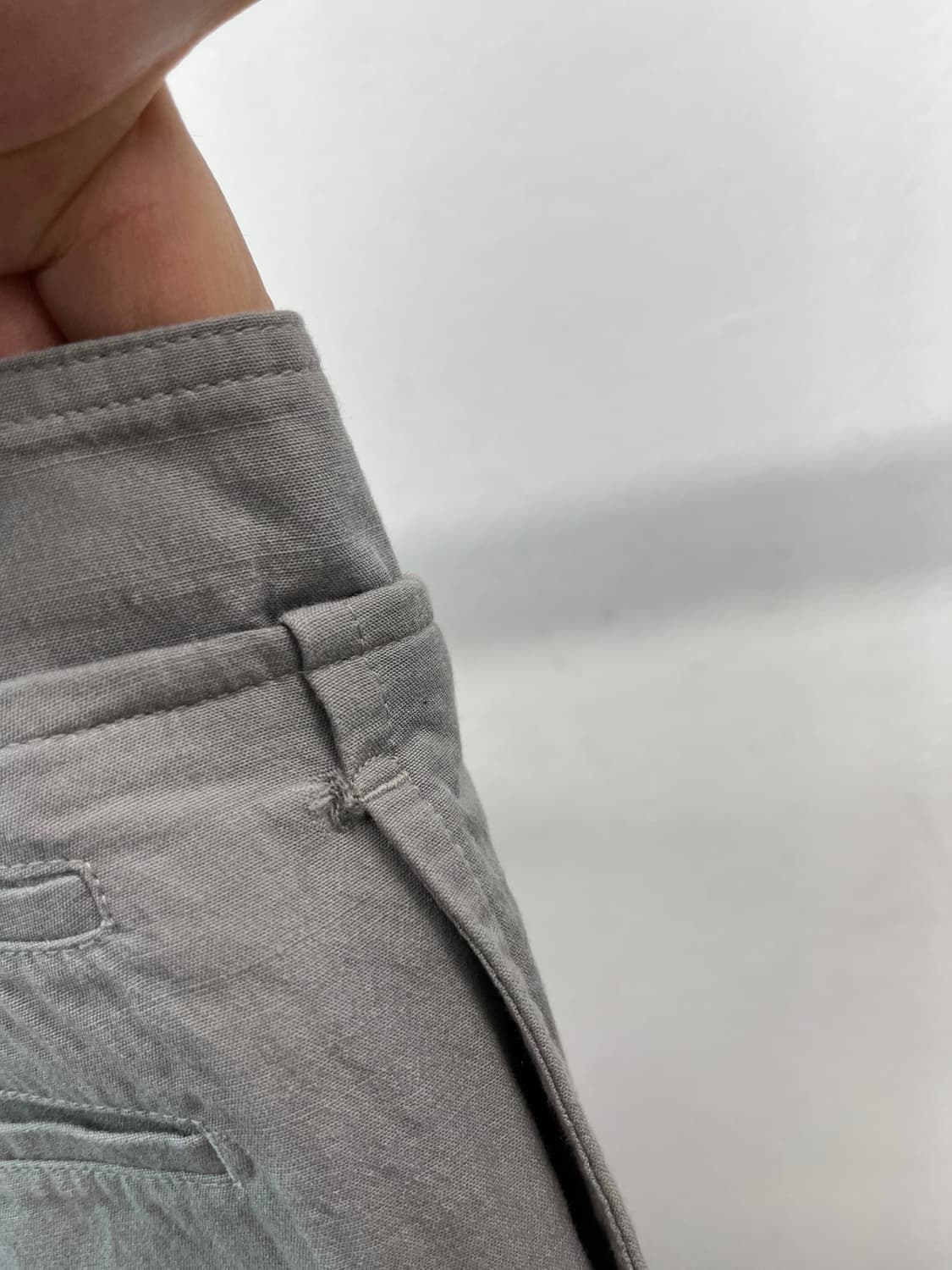 33) 에르메스 그레이 코튼팬츠  상품이미지6