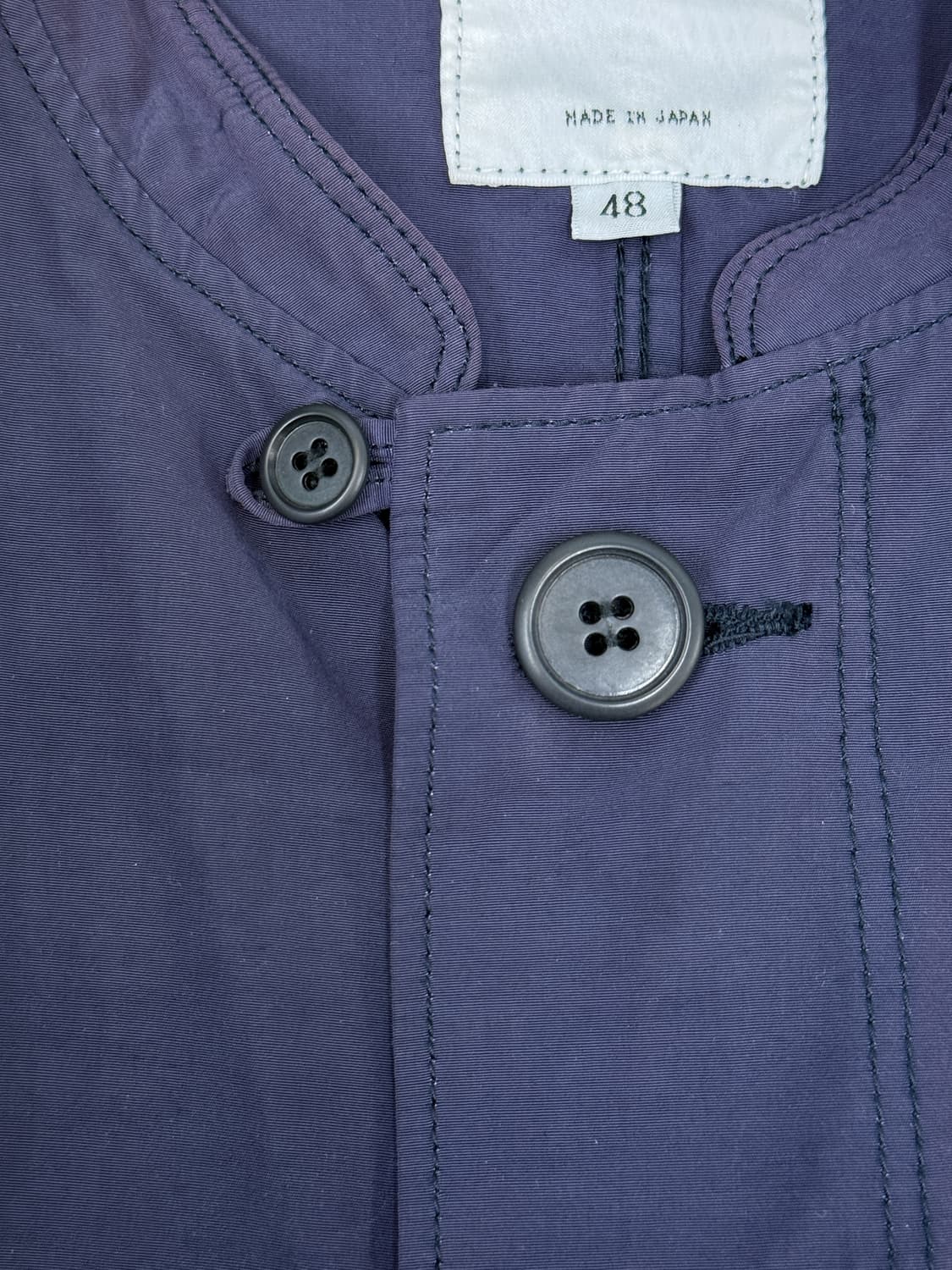 스틸바이핸드 14AW 스탠드 카라 코트 상품이미지5