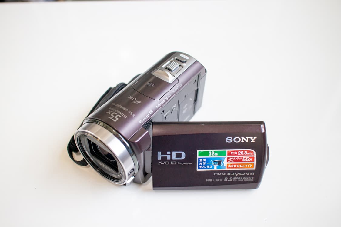 Sony HDR-CX430V/ 빈티지 디지털 캠코더 상품이미지1
