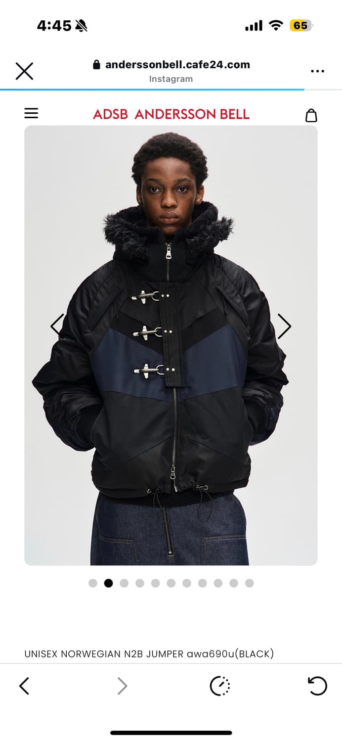 앤더슨벨 아우터 팔아요 상품이미지2