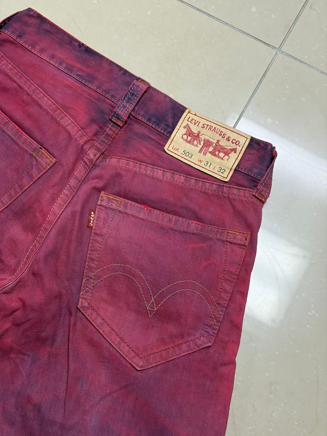 리바이스 503 나염 상품이미지3