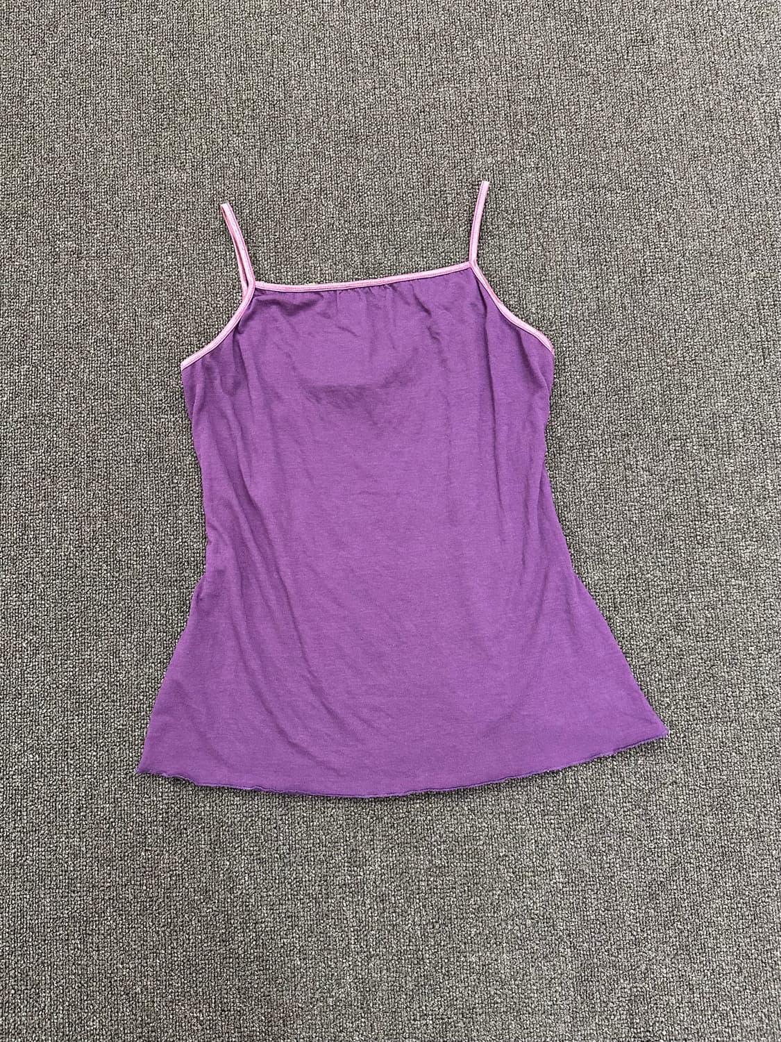 M)Japanese vintage 페어리 레이스 퍼플 나시 상품이미지6