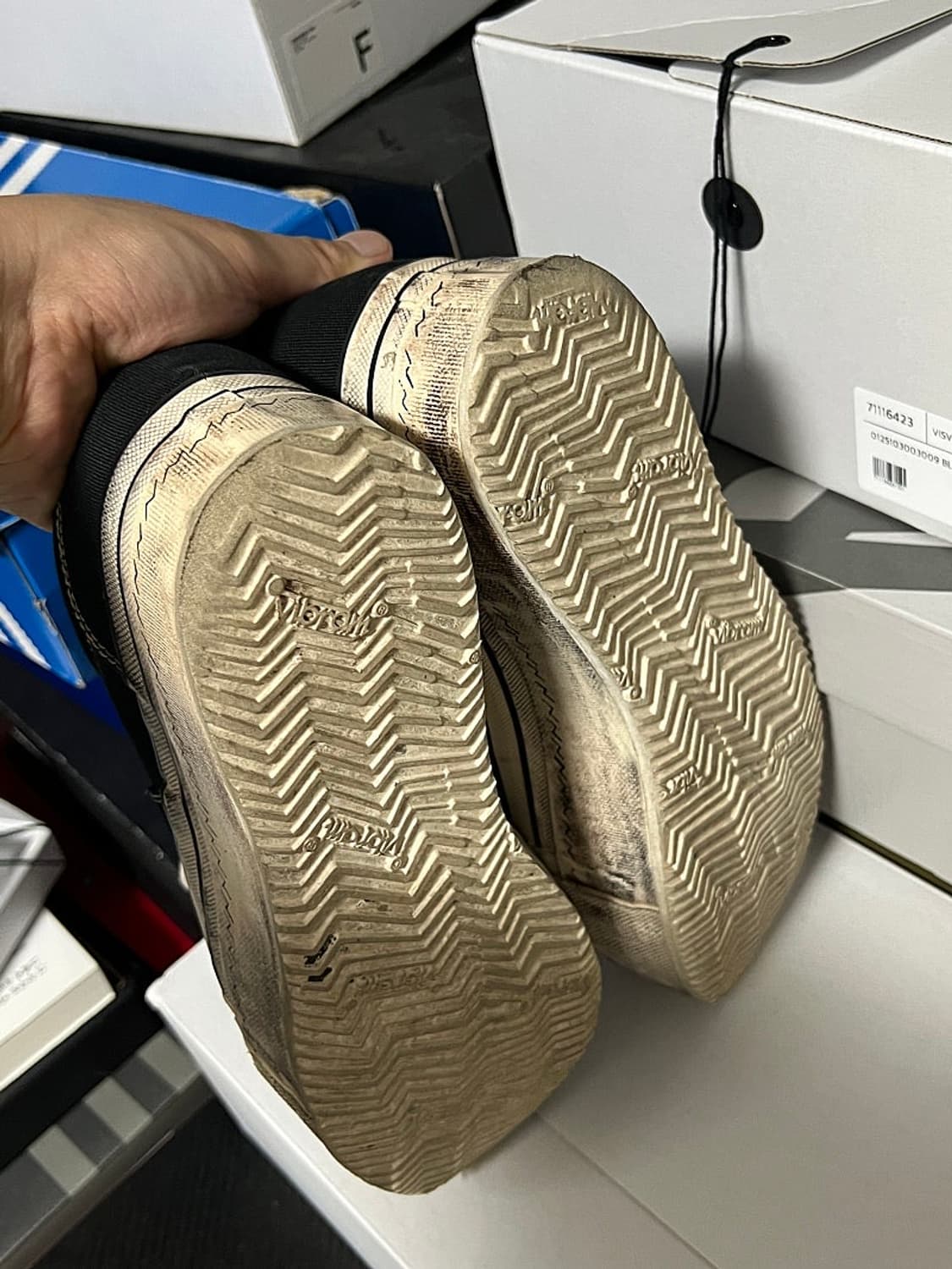 비즈빔 Visvim 22SS 로건덱 블랙 US9 상품이미지5