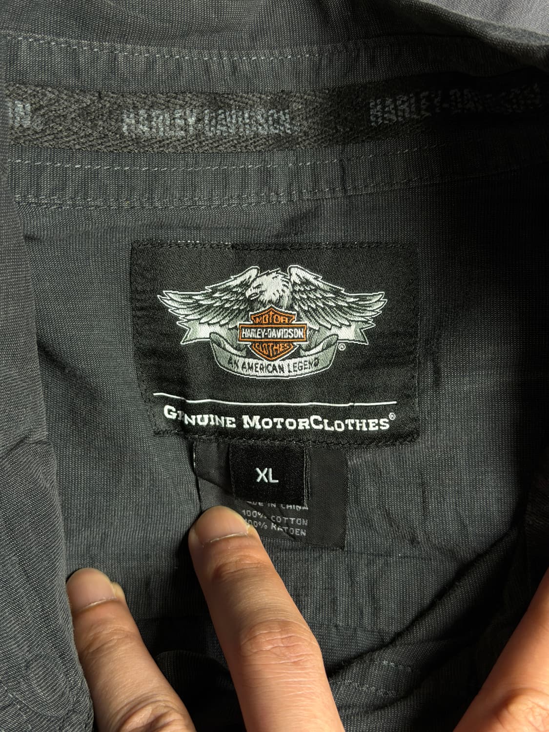 할리데이비슨 퍼포먼스 셔츠 XL 상품이미지6