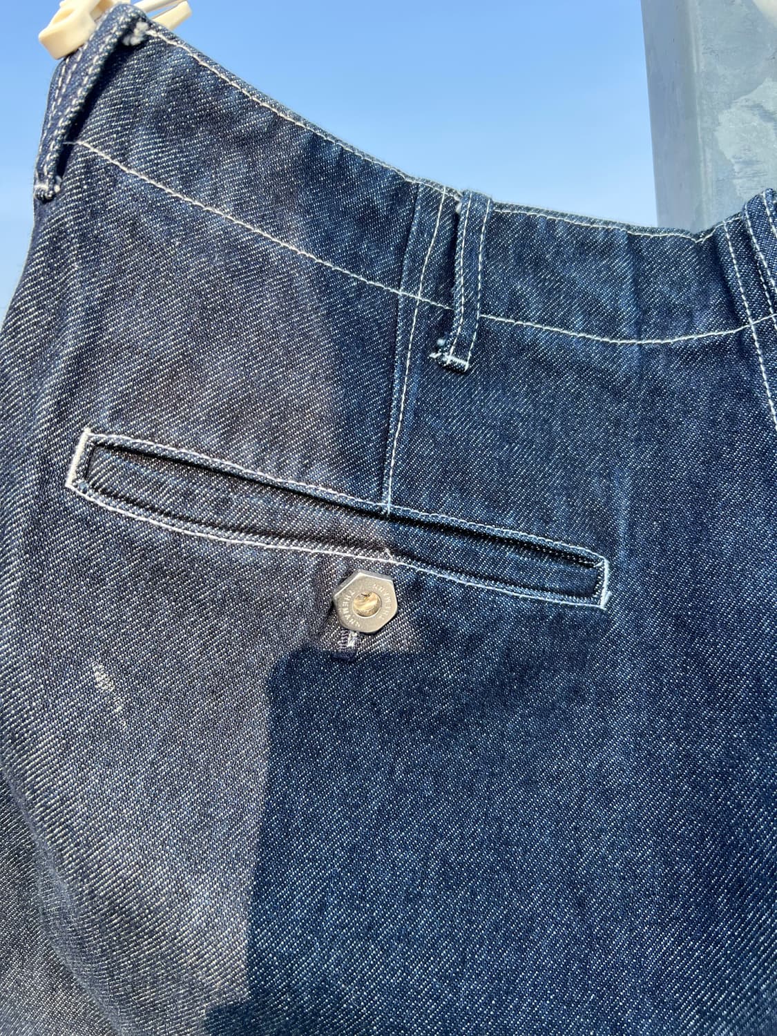 더만 데님 워커 팬츠 벌룬핏 상품이미지7