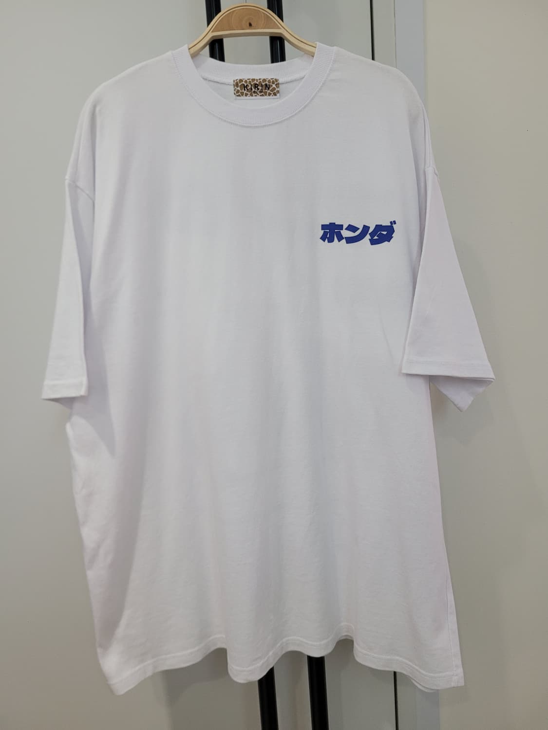 슈퍼커브 10수 오버핏 반팔 프린팅 티셔츠 미착용 상품이미지3