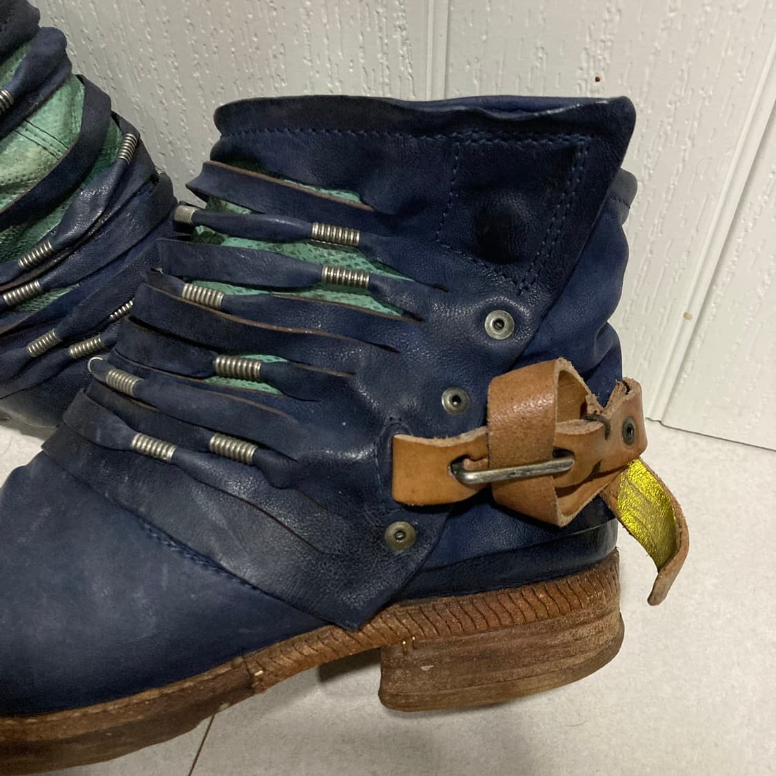 A.S.98 컷오프 레더 부츠 상품이미지4