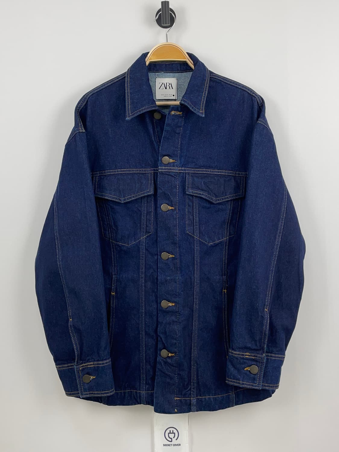 자라 클래식 데님 트러커 자켓 상품이미지2