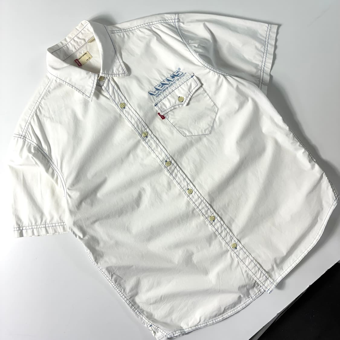 Levi's  리바이스 00,s 레드탭 스티치 워크 반팔셔츠  상품이미지2