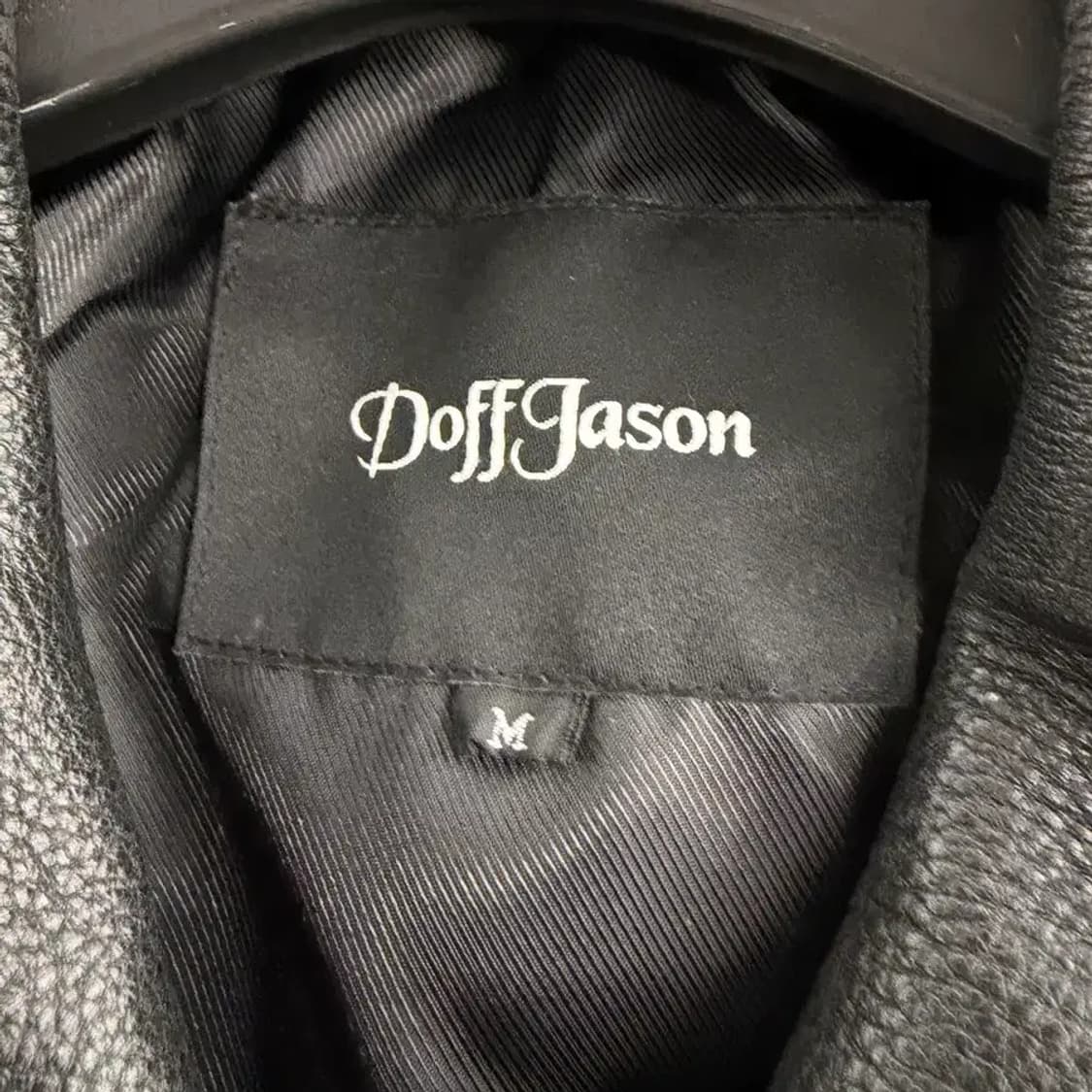 Doffjason cowhide single jacket M 상품이미지5