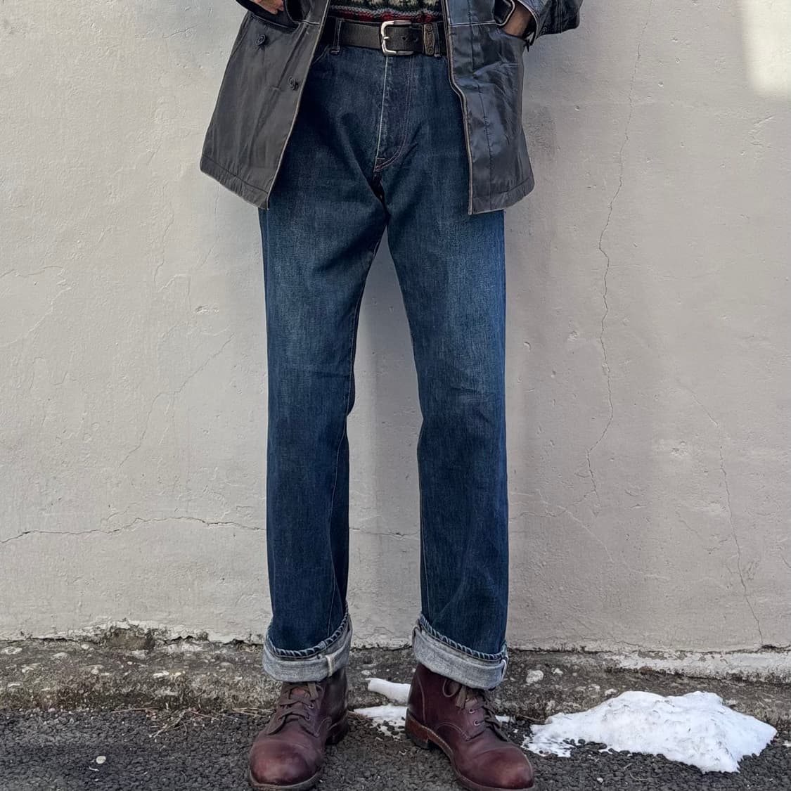 일본 하이페리온 셀비지 데님 팬츠 상품이미지2