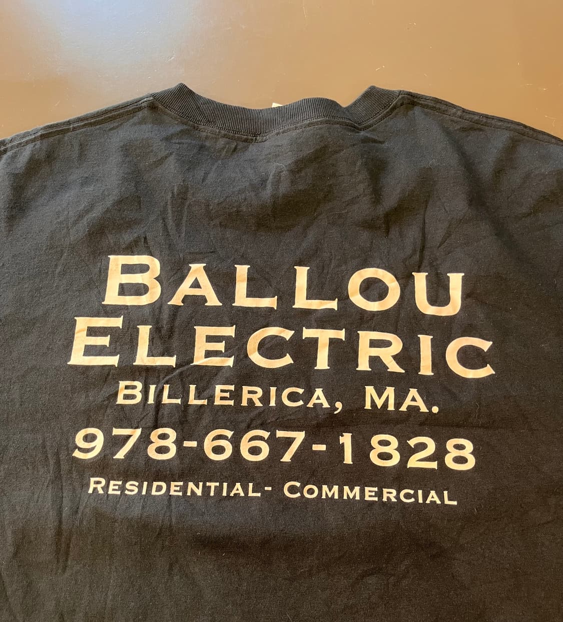 90’s Ballou Electric 프린팅 티셔츠 L 상품이미지4