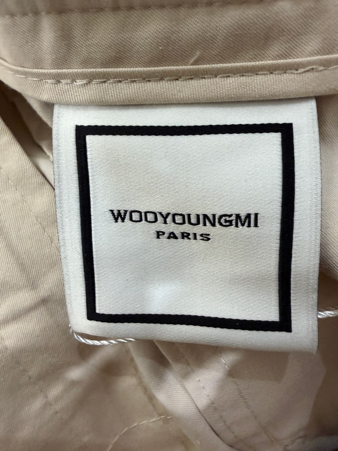 우영미 원턱 버클 포켓 슬랙스 팬츠 상품이미지7