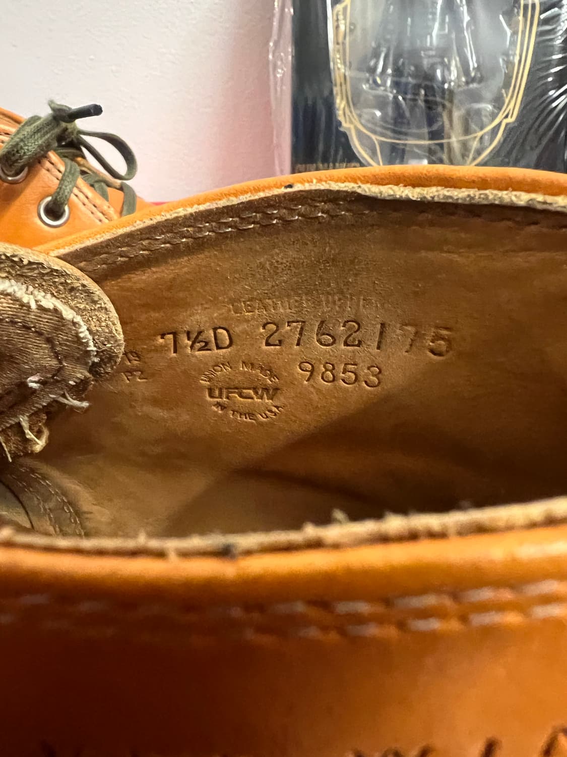 레드윙 아이리쉬세터 처카 9853 7 1/2 (260) 상품이미지3