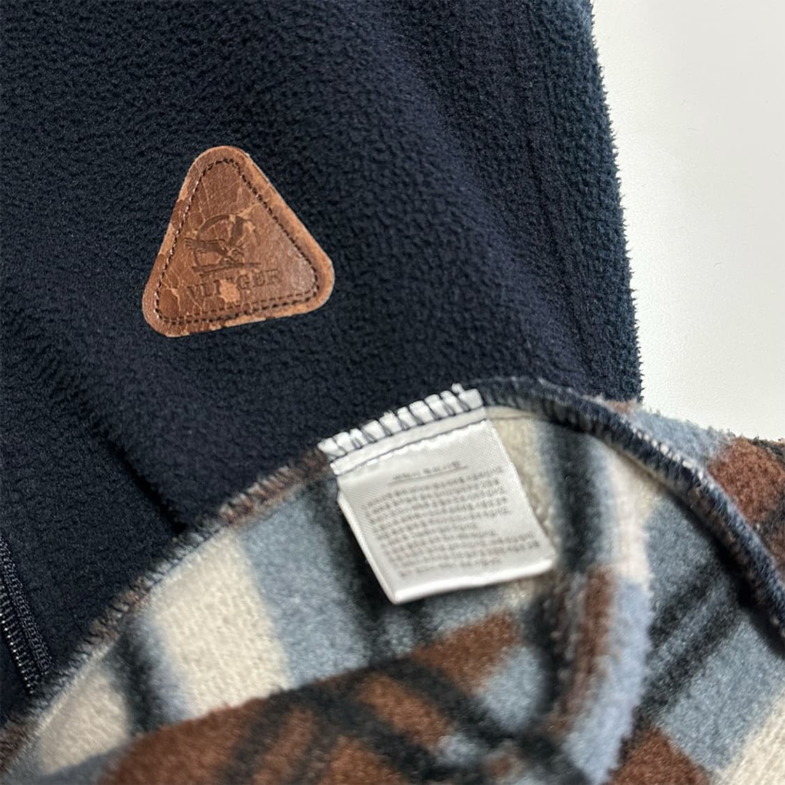 배색 플리스 베스트 상품이미지3