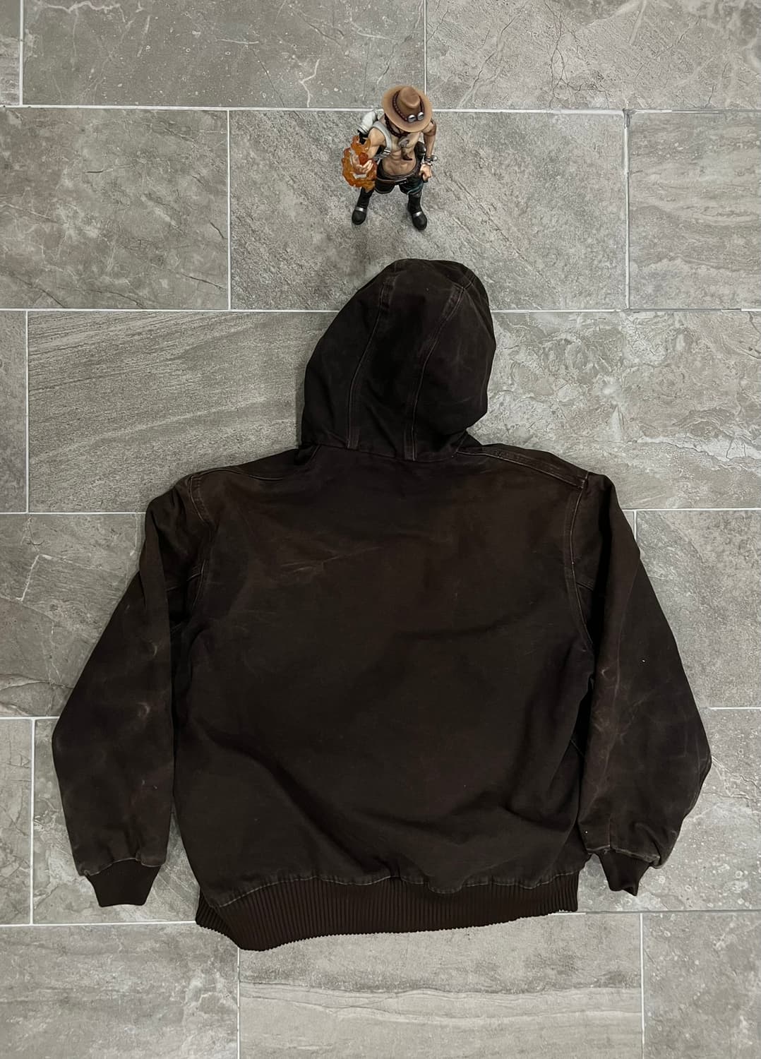 (XL) 칼하트 덕 액티브 후드자켓 J130 DKB 다크브라운 상품이미지2