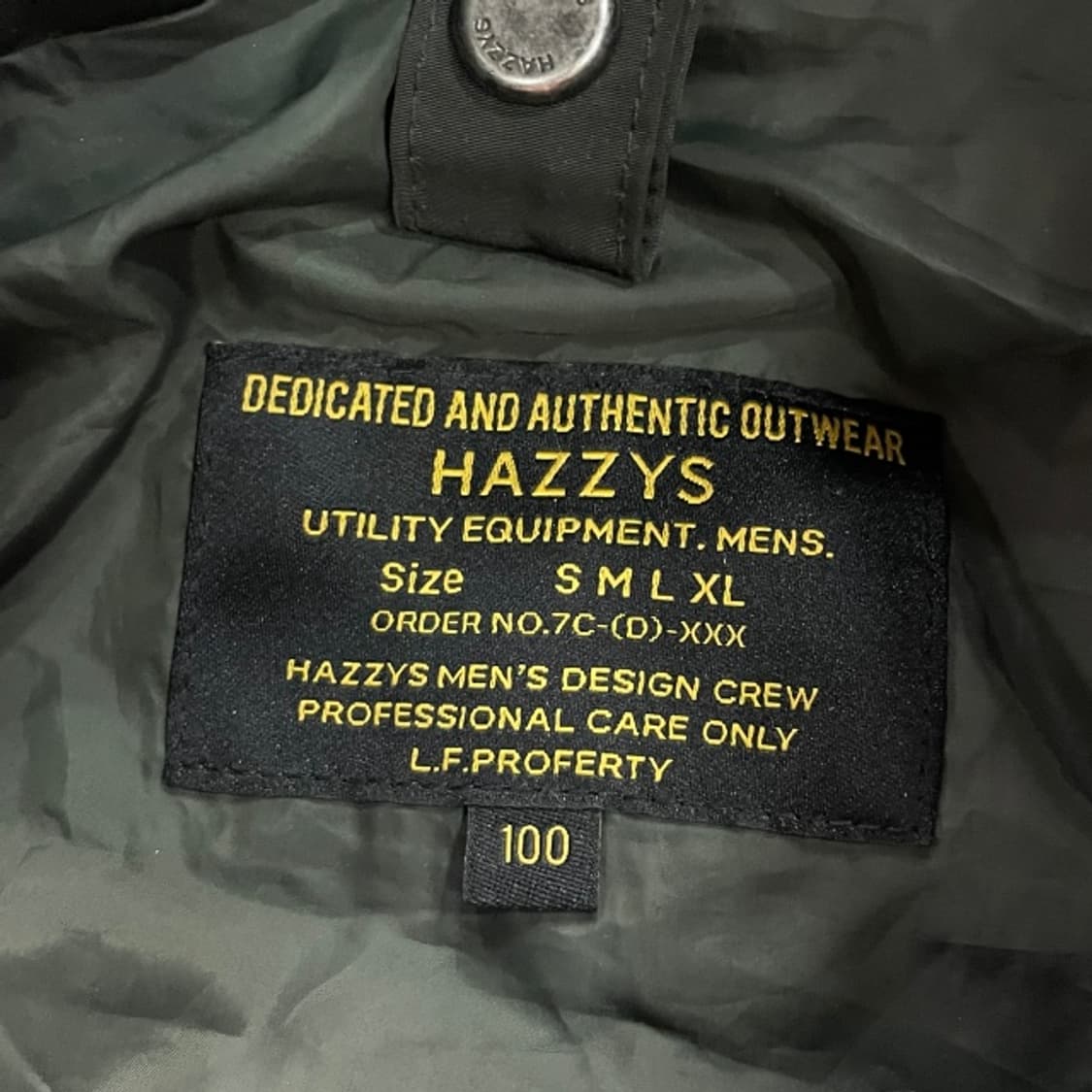 100 헤지스 밀리터리 M-65 필드 자켓 상품이미지3