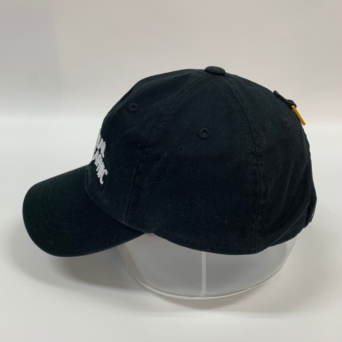 내셔널지오그래픽 시그니처 빅로고 볼캡 블랙 상품이미지3