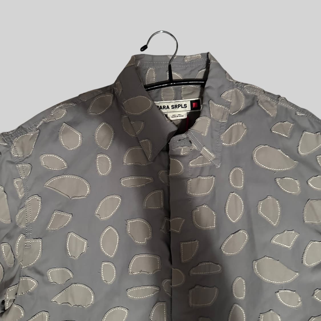 자라 서플라스 SPRLS 패치 셔츠 L 상품이미지3