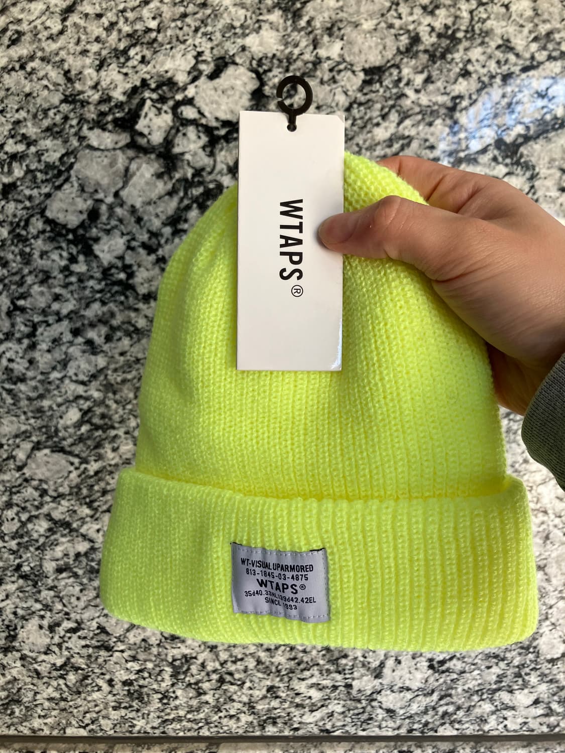 더블탭스 WTAPS 아크릴 비니 하늘색 상품이미지1