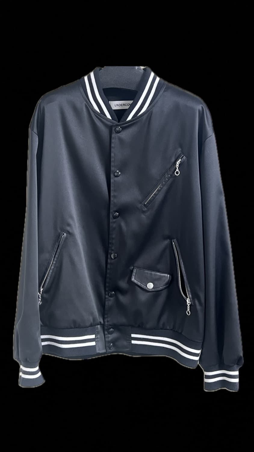 UNDERCOVER 24SS Satin Varsity Jacket 'BR 상품이미지2