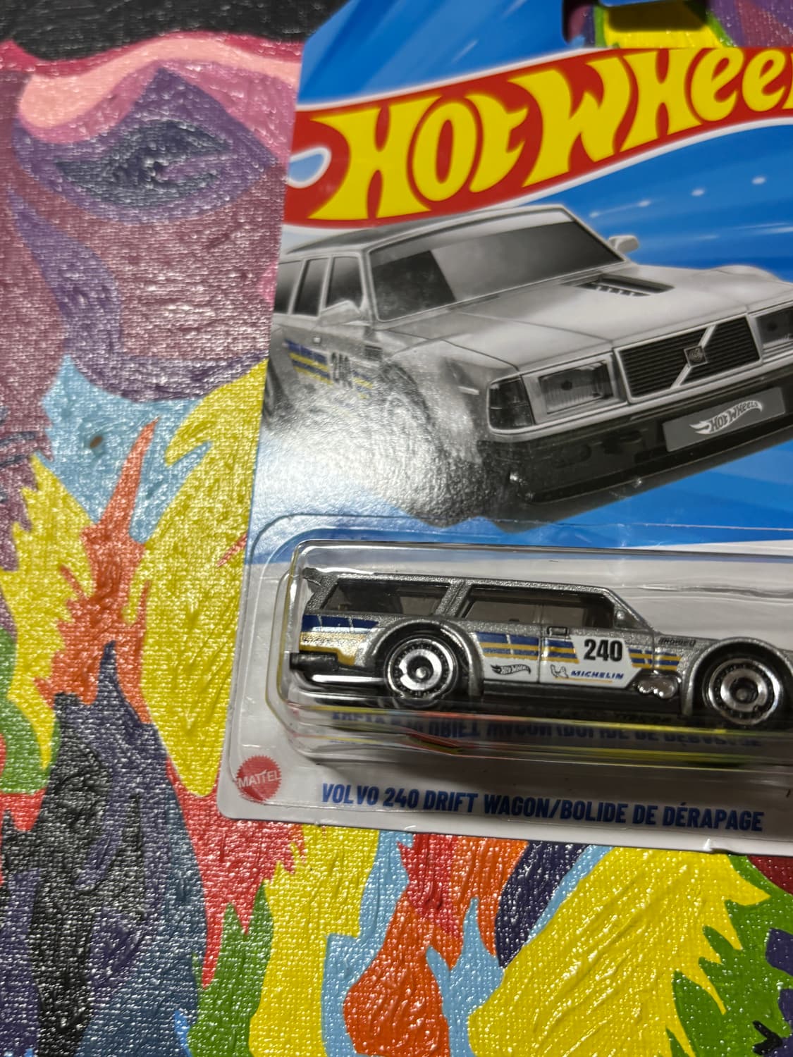 미개봉) 볼보 240 다이캐스트 핫휠 드리프트 인테리어 소품 상품이미지4