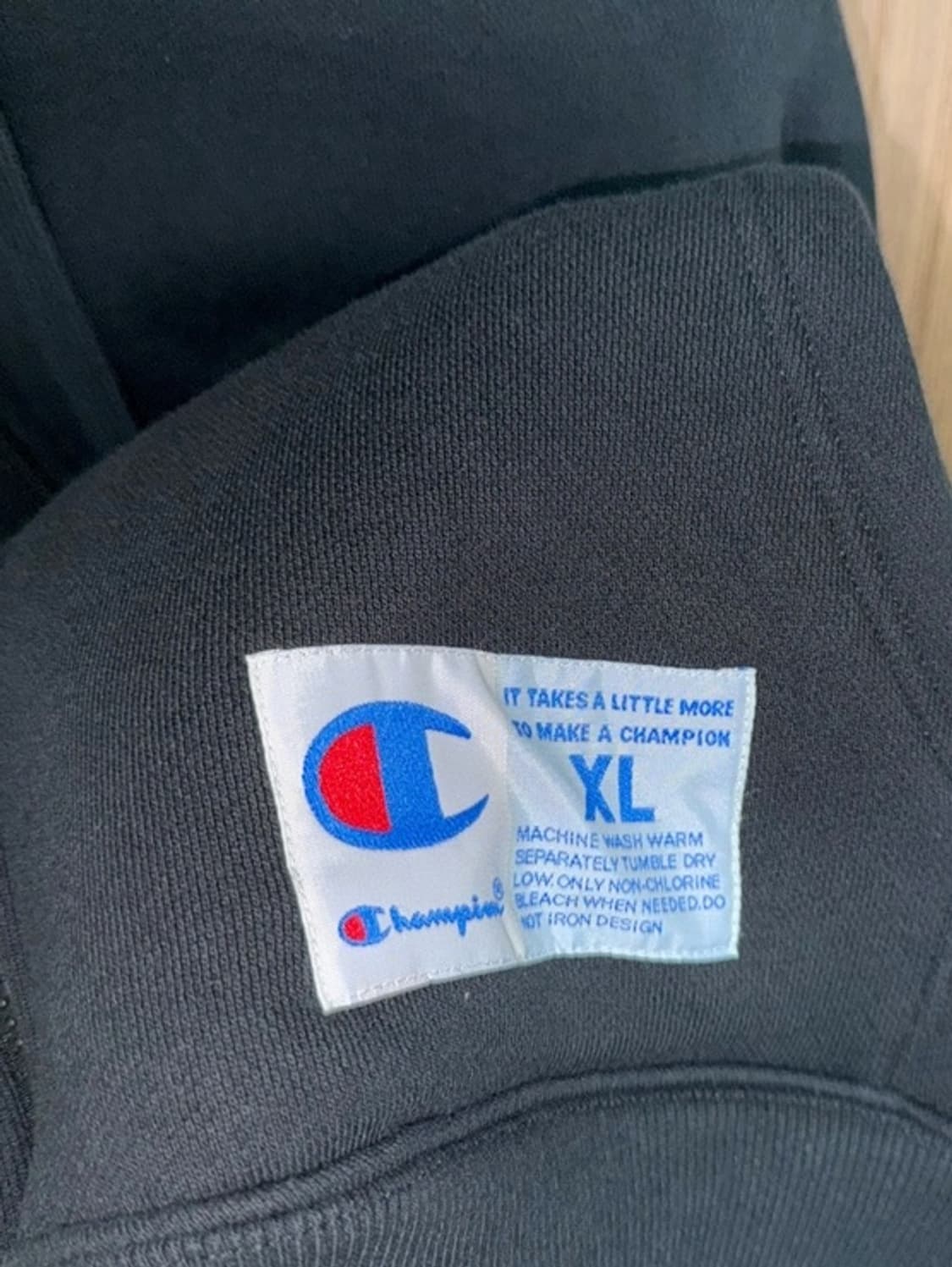 챔피온 리버스위브 셋업 판매합니다. [블랙/XL-L] 상품이미지2