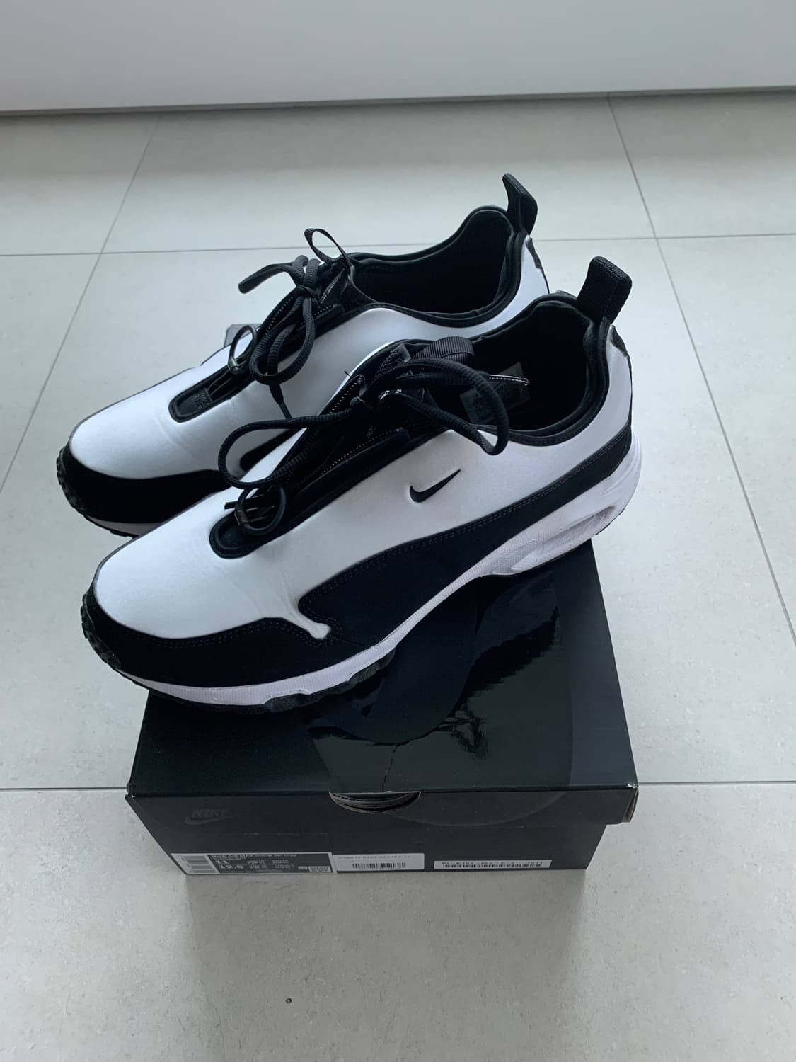 [290] 나이키 에어맥스 선더 CDG 블랙 화이트 상품이미지2