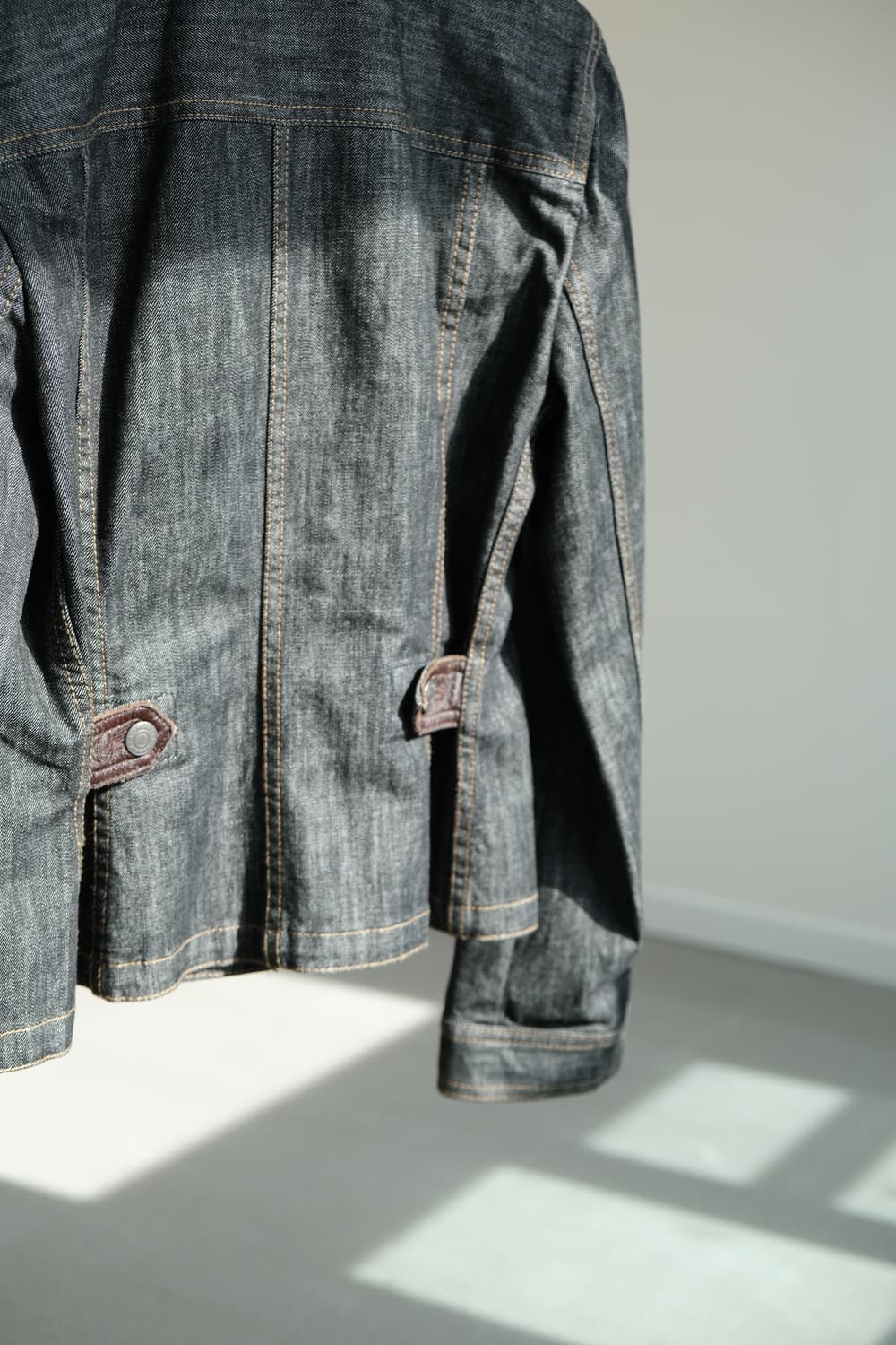 85~90 버버리 데님 자켓 청자켓 상품이미지5