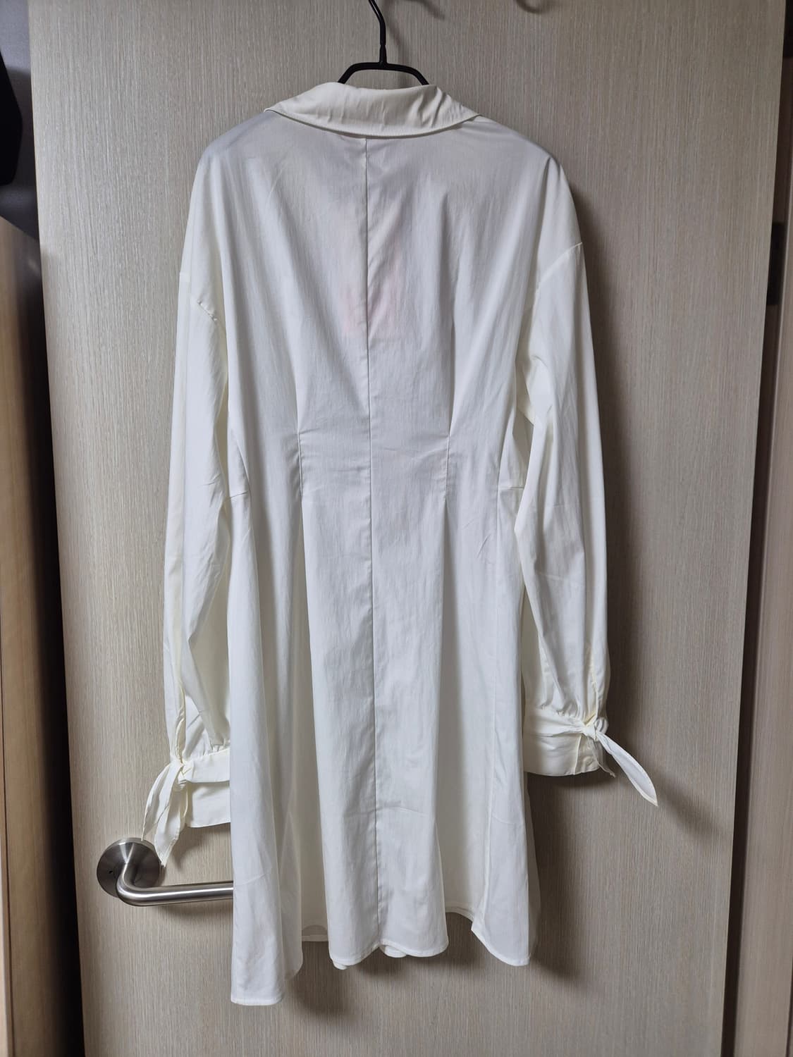 (새제품) 로라로라 라인 셔츠 원피스  M 상품이미지4