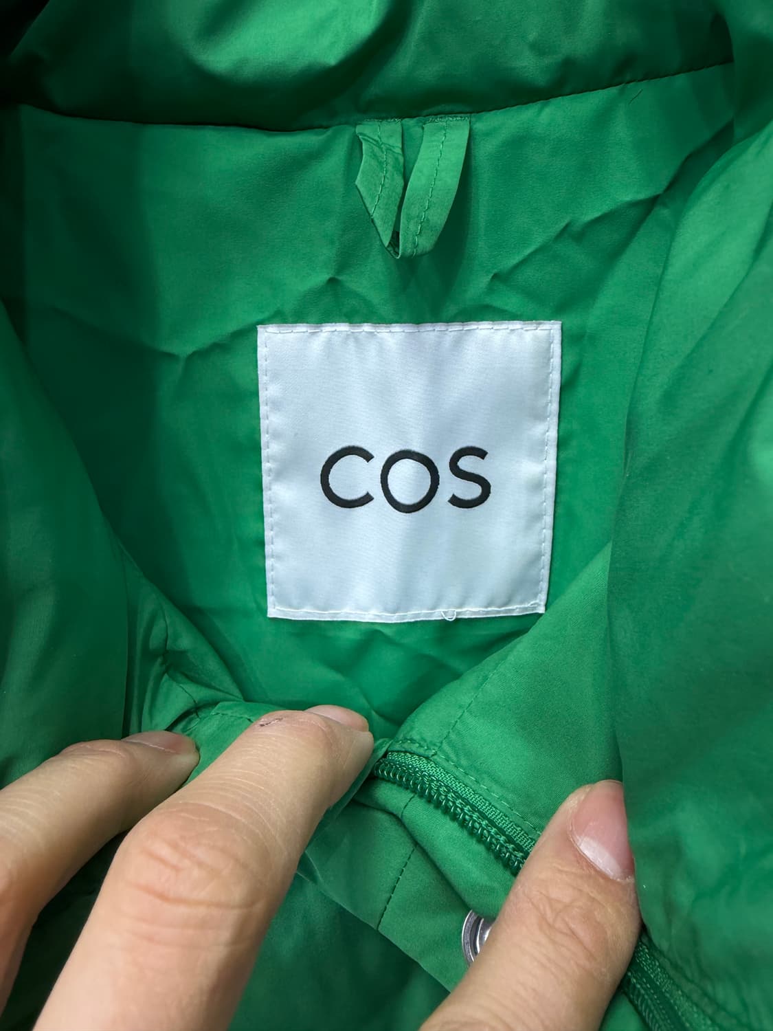 정품) COS 코스 남성 패딩 L 상품이미지7