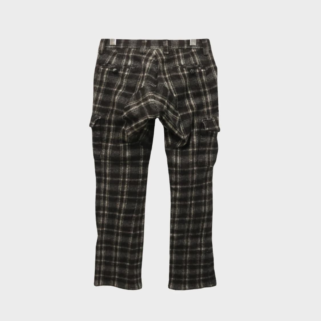 RICO 체크 울 카고 팬츠 62684 상품이미지2