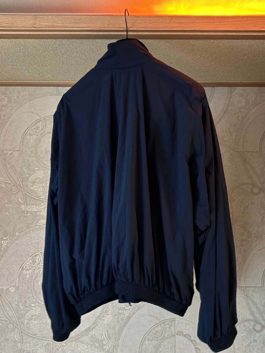 발렌시아가 루프 스포츠 아이콘 라지 트랙수트 자켓 네이비 블루 겨울 24 상품이미지2