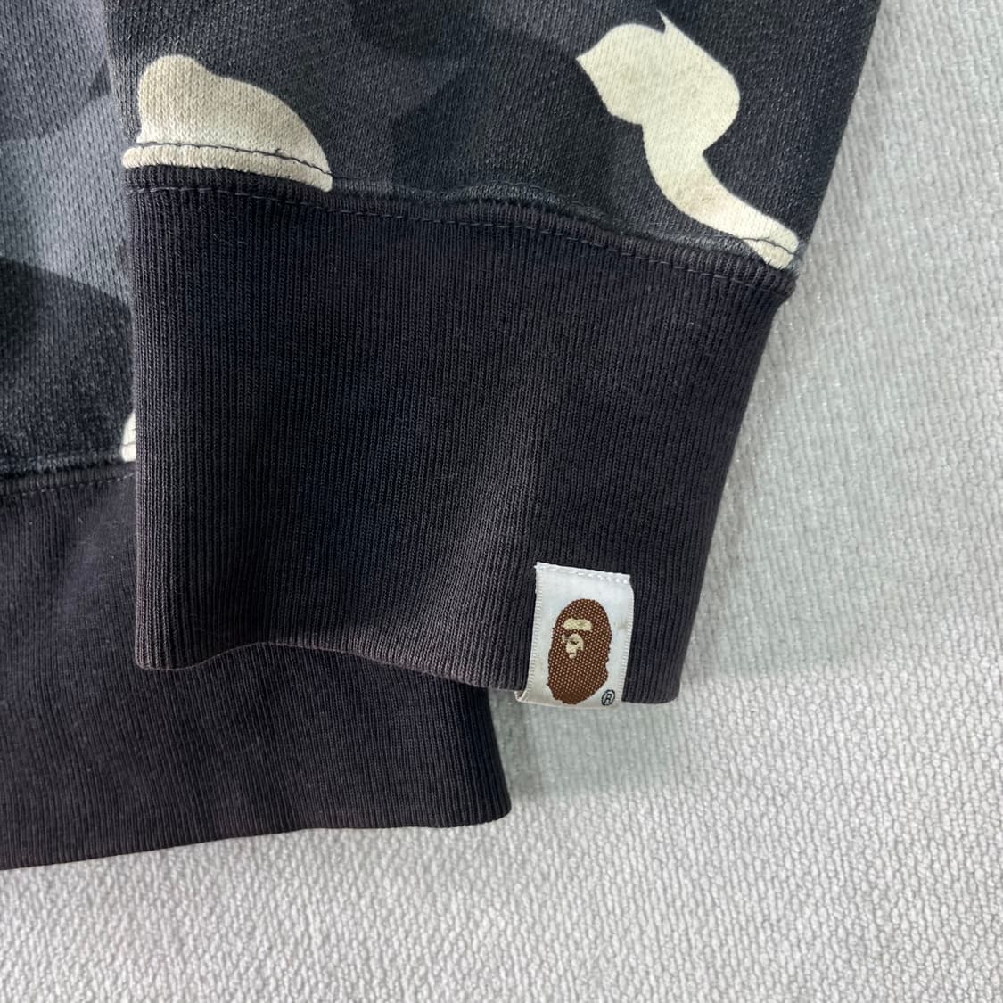 100 베이프 시티 카모 샤크 야광 후드집업  상품이미지9