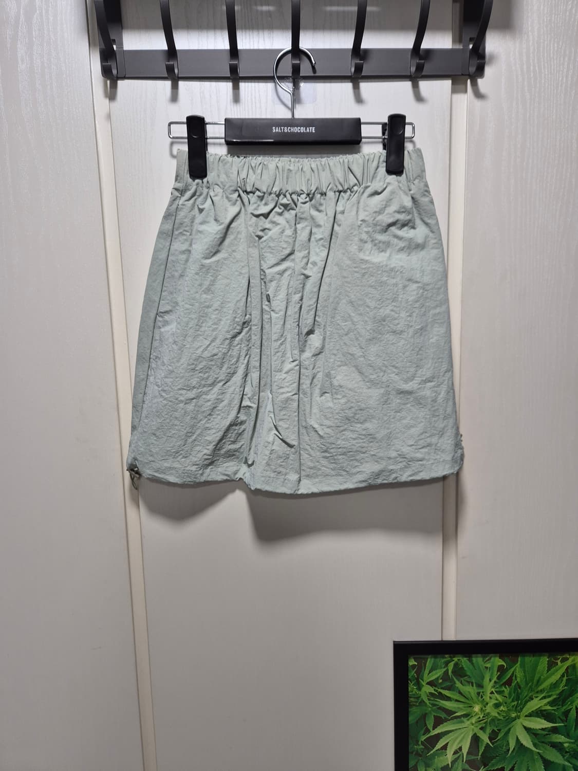 (세일)(새상품)아날로그걸 크롭 바람막이 셋업 민트그레이 상품이미지8