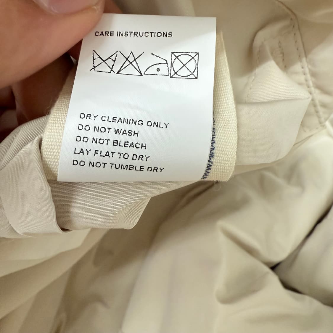 아모멘토 21FW 비건레더 리버시블 패딩 M 상품이미지4