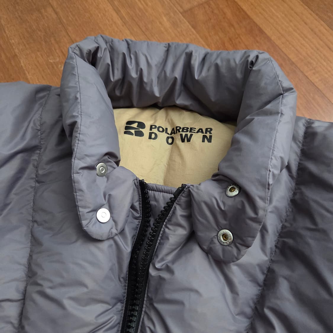 비헤비어 폴라베어 패딩 그레이 2사이즈 상품이미지2