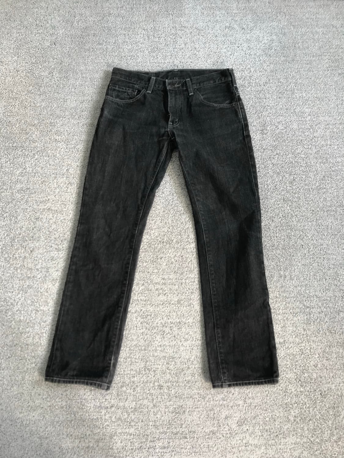 리바이스 606 블랙 데님 팬츠 상품이미지9