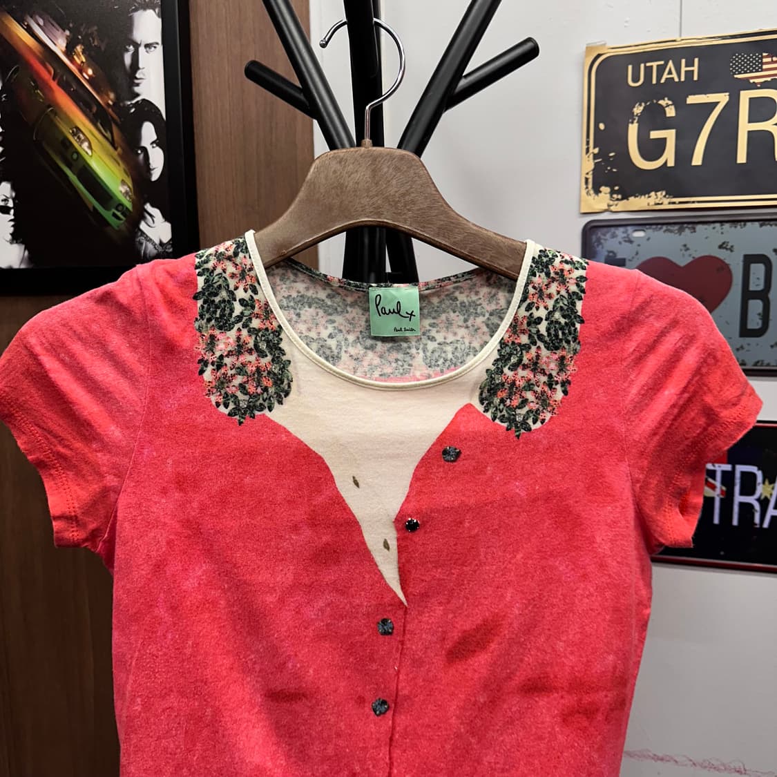 Paul Smith, Coral Cardigan Pattern Top 상품이미지3