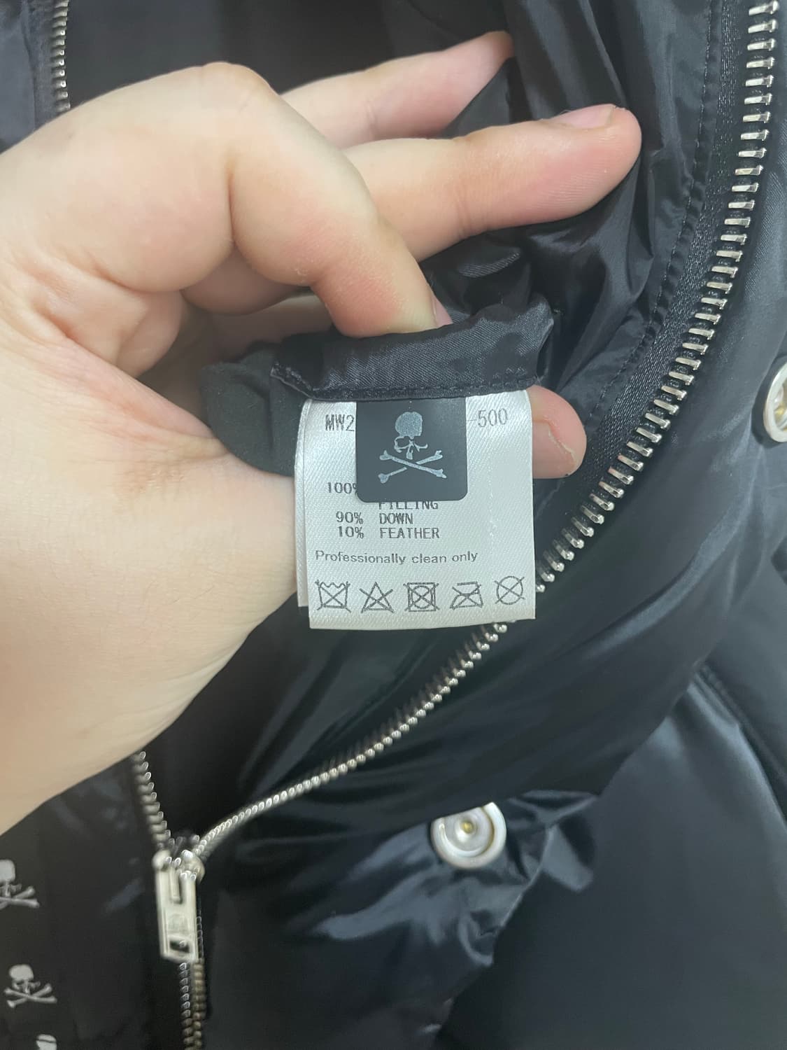 구매가500 판매가250 마스터마인드 월드 페더 조끼패딩 S사이즈 상품이미지2