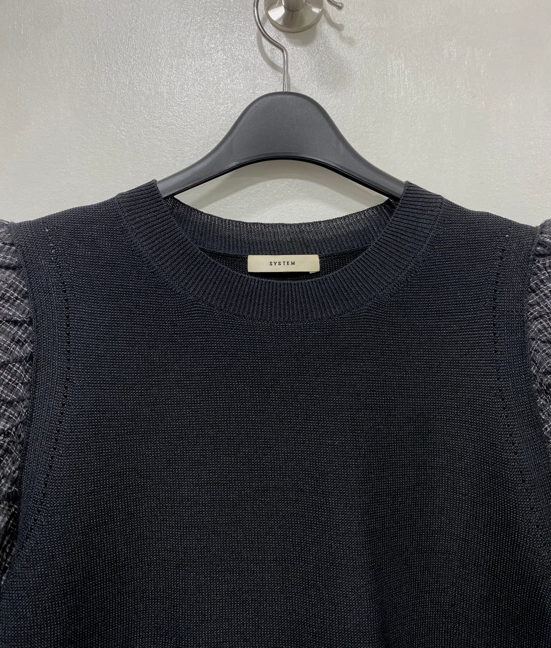 시스템 린넨 벌룬 반팔 티셔츠 F 상품이미지2