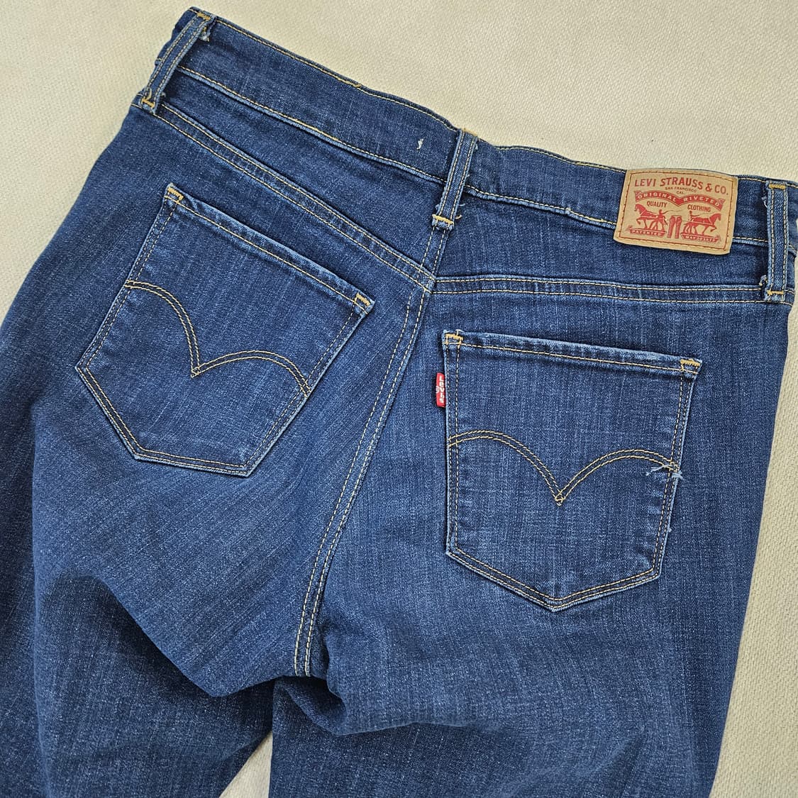 [W30L28] 리바이스 워싱 데님 팬츠 0121Y2 상품이미지3