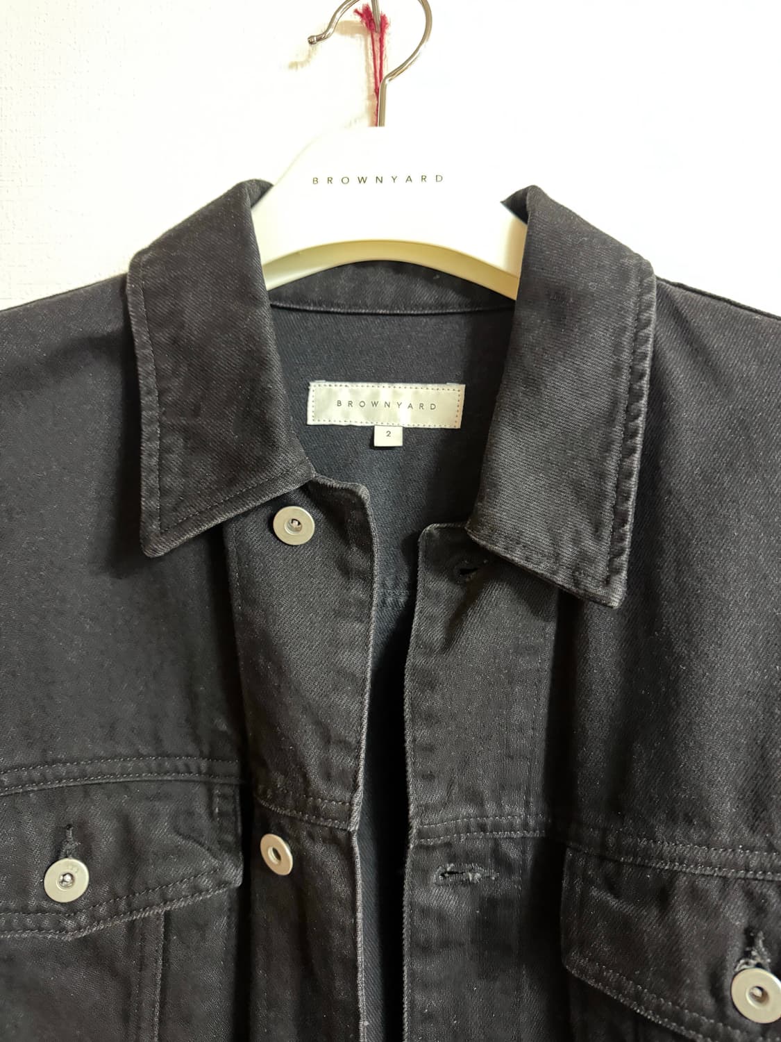 [2] 브라운야드 21fw 데님 트러커 자켓 상품이미지1