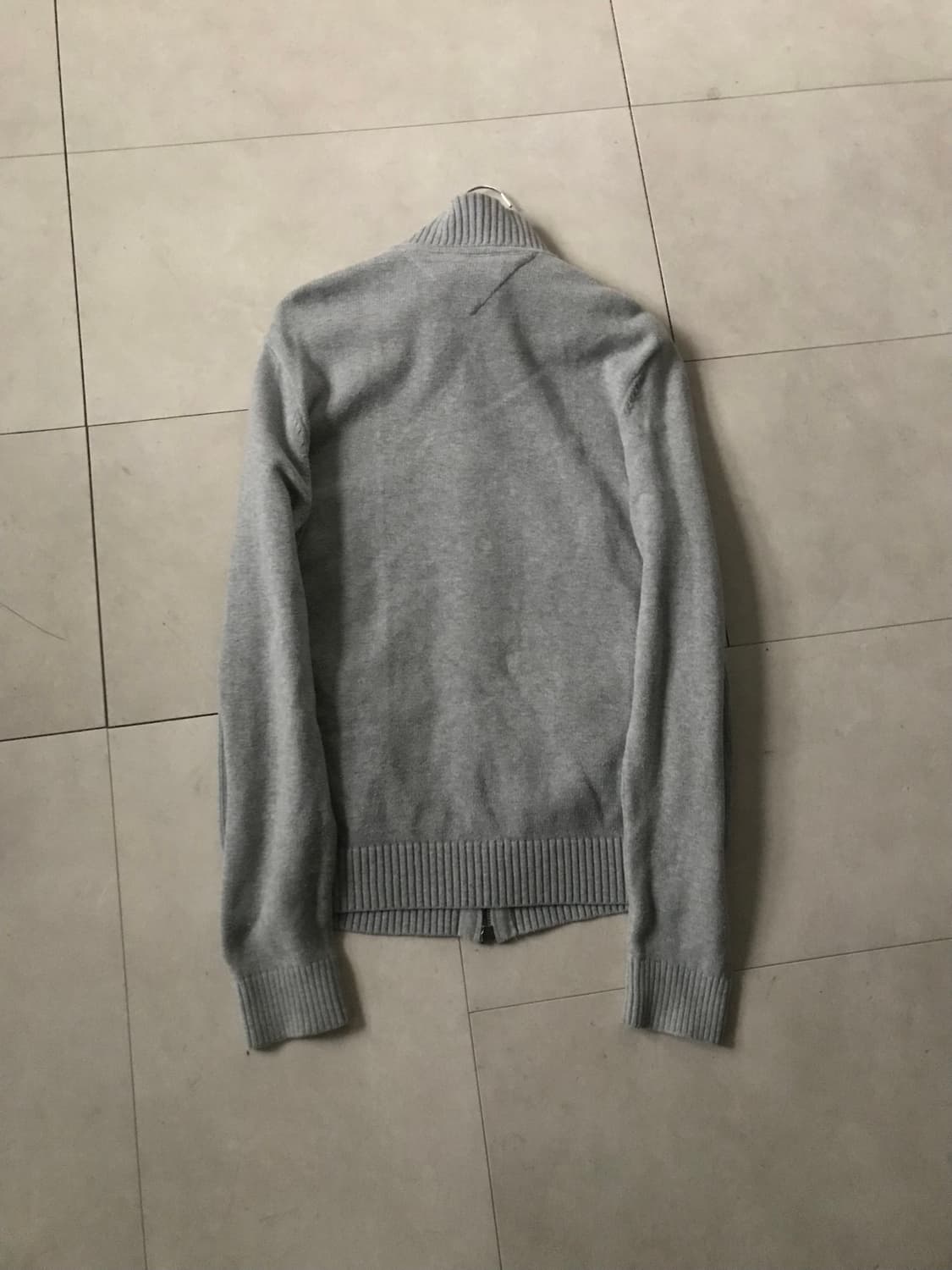 타미힐피거 그레이 루즈핏 니트집업 상품이미지10