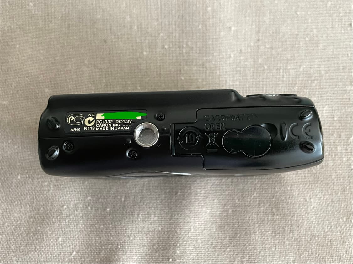 빈티지 카메라 캐논 익서스 Canon IXUS 980 IS 블랙 상품이미지4