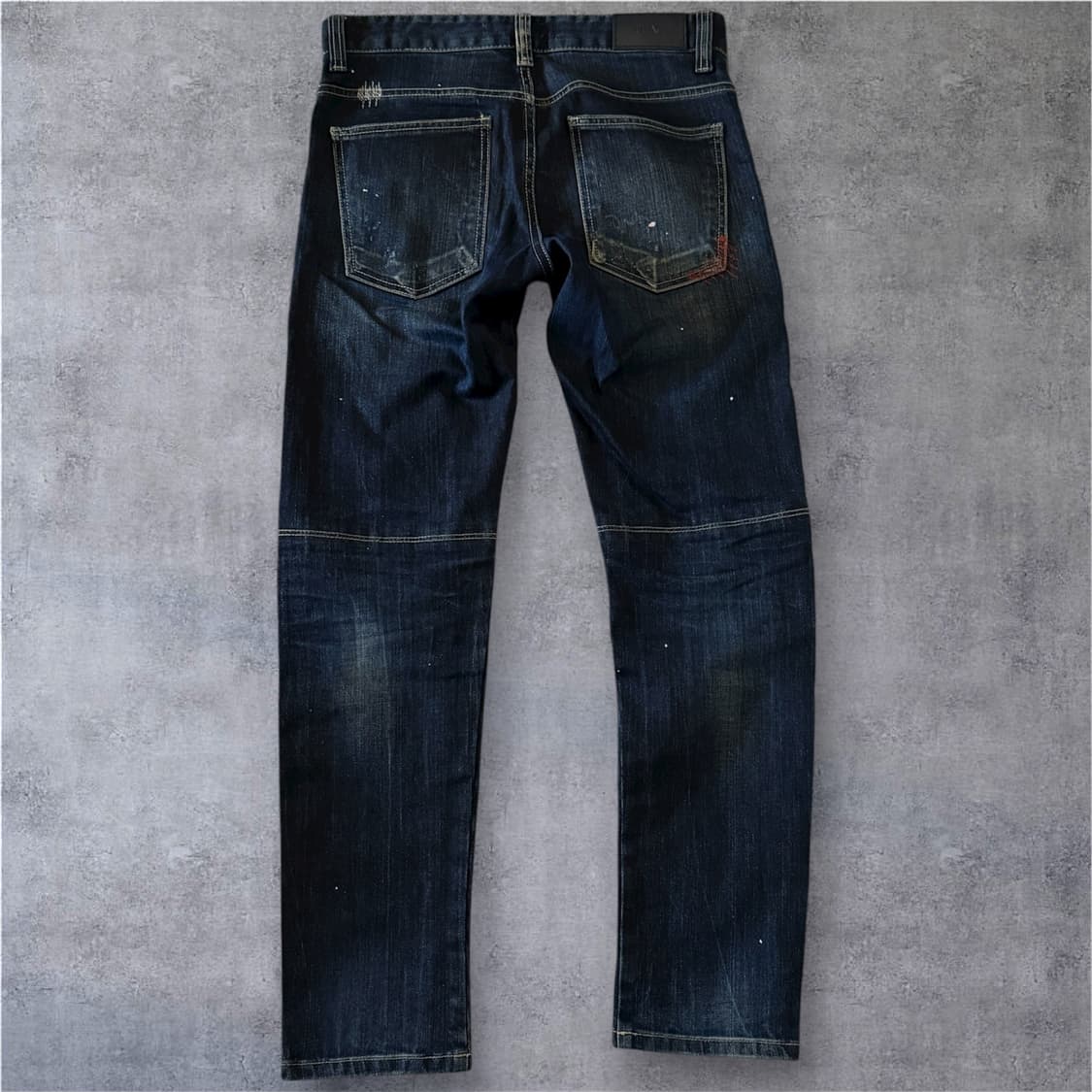 (29) 유광 코팅진 워싱 데미지 데님 청바지 3종 상품이미지5