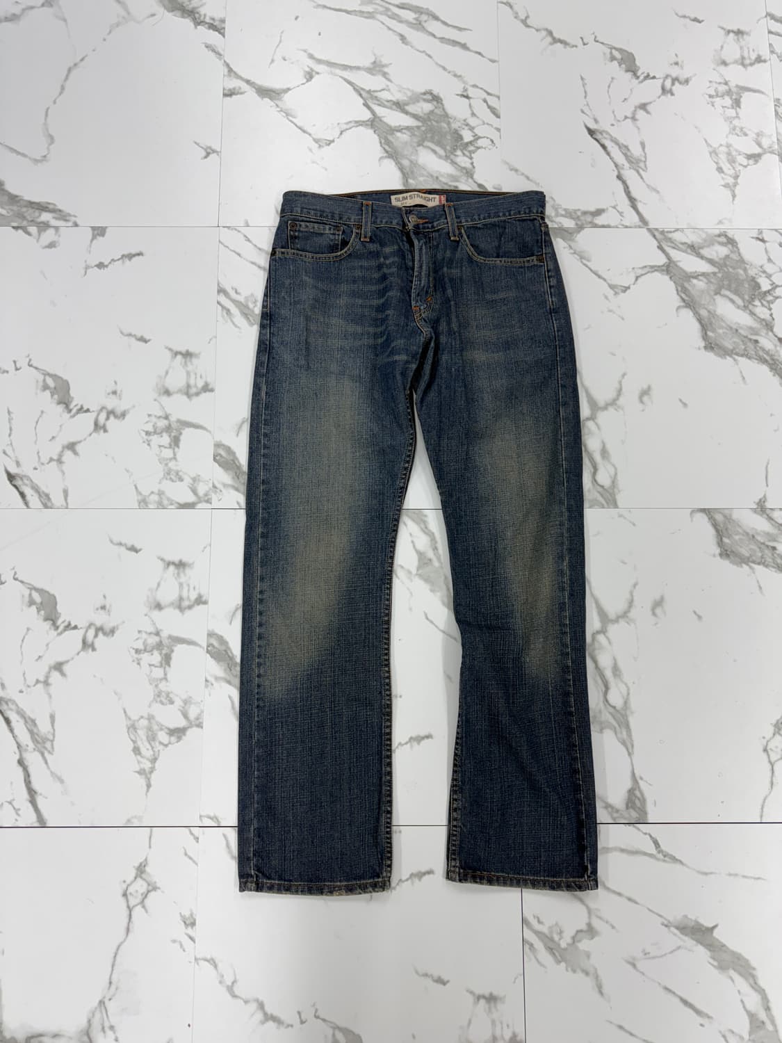 Levi's 리바이스 514 워시드 데님 팬츠 상품이미지1