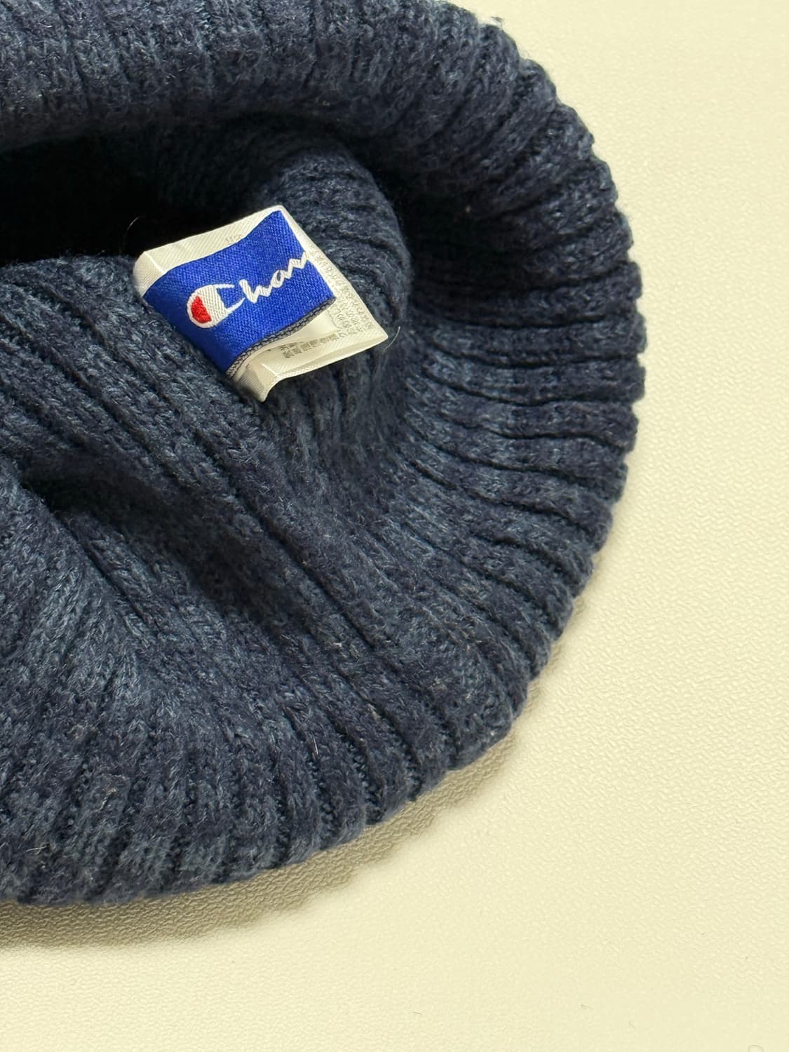 빈티지 챔피온 스크립트 로고 비니  상품이미지4