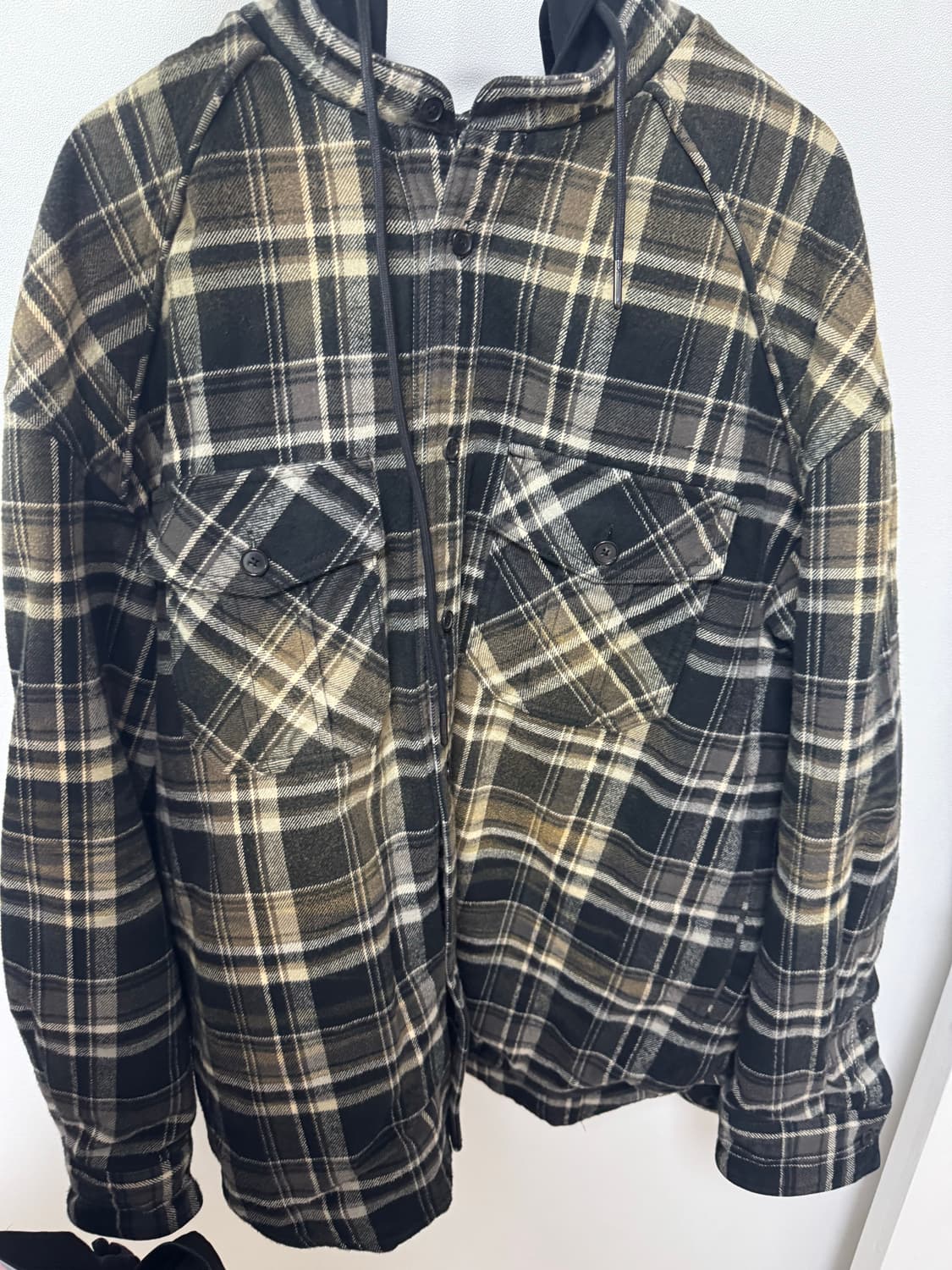 [46] 준지 체크후드 셔츠 상품이미지1